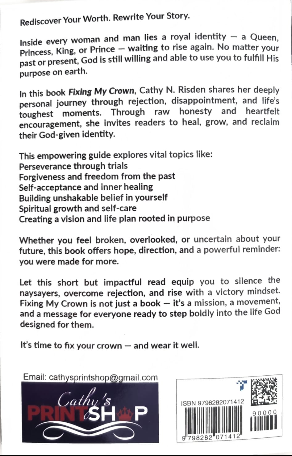 Fixing My Crown - Never Give up on You